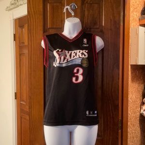 76ers Vintage Woman’s Iverson Jersey NWOT.
